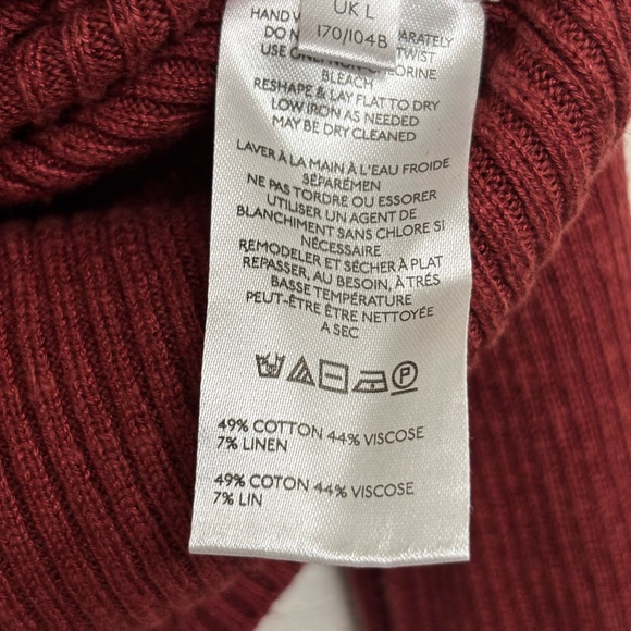 Free People Ella Sweater Ribbed Collared Cardigan Coquette Boho Crop Top - Picture 6 of 7